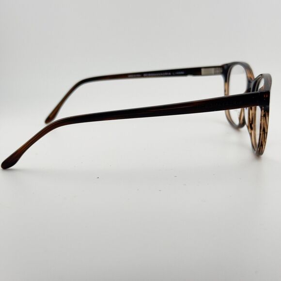 BCBGMAXAZRIA KESSA Brown Horn Eyeglasses Frame 54-16-140mm B40mm‎ H13454 main image 4